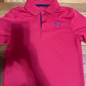 Boys Under Armour Polo Shirt.